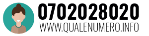 Numero di telefono 0702028020 0702028020