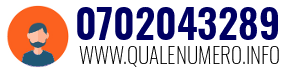 Numero di telefono 0702043289 0702043289