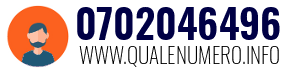 Numero di telefono 0702046496 0702046496