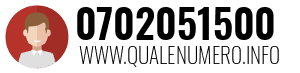Numero di telefono 0702051500 0702051500