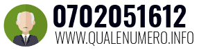 Numero di telefono 0702051612 0702051612