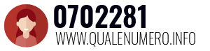 Numero di telefono 0702281 0702281