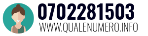 Numero di telefono 0702281503 0702281503