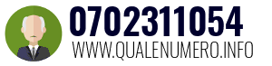 Numero di telefono 0702311054 0702311054