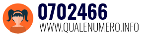 Numero di telefono 0702466 0702466