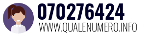 Numero di telefono 070276424 070276424