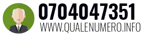 Numero di telefono 0704047351 0704047351