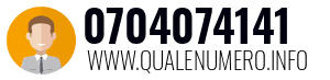 Numero di telefono 0704074141 0704074141