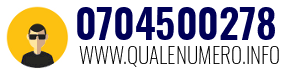 Numero di telefono 0704500278 0704500278