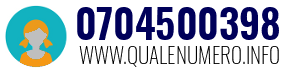 Numero di telefono 0704500398 0704500398