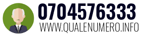 Numero di telefono 0704576333 0704576333