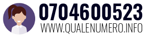 Numero di telefono 0704600523 0704600523