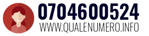 Numero di telefono 0704600524 0704600524