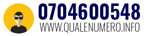 Numero di telefono 0704600548 0704600548