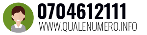 Numero di telefono 0704612111 0704612111