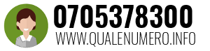 Numero di telefono 0705378300 0705378300