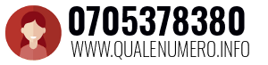 Numero di telefono 0705378380 0705378380