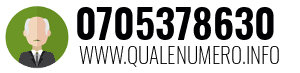 Numero di telefono 0705378630 0705378630