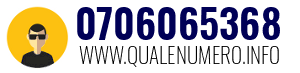 Numero di telefono 0706065368 0706065368