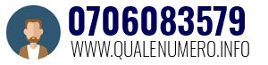 Numero di telefono 0706083579 0706083579