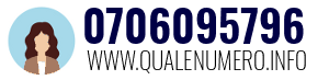 Numero di telefono 0706095796 0706095796