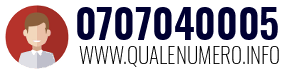 Numero di telefono 0707040005 0707040005