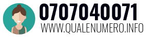 Numero di telefono 0707040071 0707040071