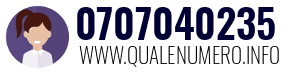 Numero di telefono 0707040235 0707040235