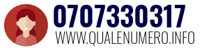 Numero di telefono 0707330317 0707330317