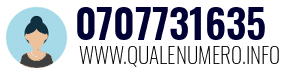 Numero di telefono 0707731635 0707731635