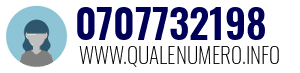 Numero di telefono 0707732198 0707732198