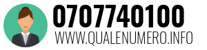 Numero di telefono 0707740100 0707740100