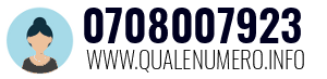 Numero di telefono 0708007923 0708007923