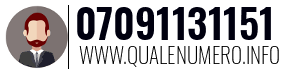 Numero di telefono 07091131151 07091131151