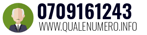 Numero di telefono 0709161243 0709161243