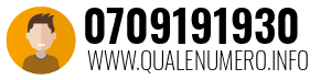 Numero di telefono 0709191930 0709191930