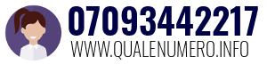 Numero di telefono 07093442217 07093442217