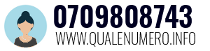 Numero di telefono 0709808743 0709808743