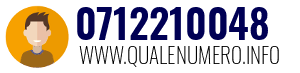 Numero di telefono 0712210048 0712210048