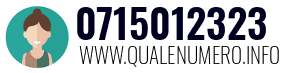 Numero di telefono 0715012323 0715012323