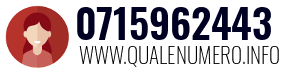 Numero di telefono 0715962443 0715962443