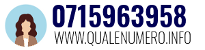 Numero di telefono 0715963958 0715963958