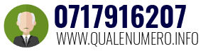 Numero di telefono 0717916207 0717916207