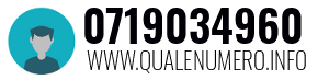 Numero di telefono 0719034960 0719034960