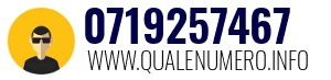 Numero di telefono 0719257467 0719257467