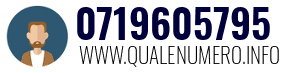 Numero di telefono 0719605795 0719605795
