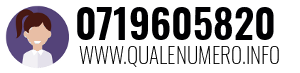 Numero di telefono 0719605820 0719605820