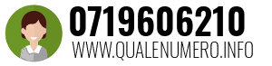 Numero di telefono 0719606210 0719606210