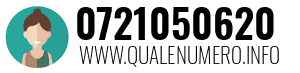 Numero di telefono 0721050620 0721050620