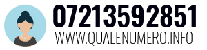 Numero di telefono 07213592851 07213592851